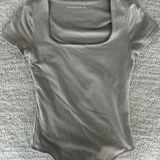 Sage Abercrombie and Fitch  green bodysuit Photo 0