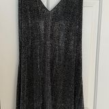 Akira  Mini Black Dress Pretty Classy Rhinestone Photo 0