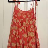 Free People Pink Floral Dress Photo 0