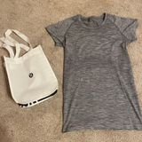 Lululemon Swiftly Tech Short Sleeve Slate Grey Photo 0