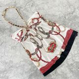 Cache Chain Print Halter Top Photo 0