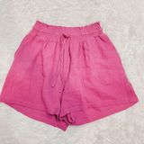 Joie High Waisted Paperbag Purple Shorts Photo 0