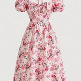 Floral Dress Multi Size L Photo 0