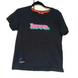 Marc Jacobs  Size Small Black Love Short Sleeve Tee Photo 0