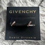 Givenchy Pavé Small Huggie Hoop Earrings, .4" New w/Tag Photo 0