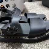 Dr. Martens Doc martens black leather strapped sandals Photo 0