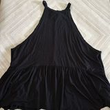 Hippie Love  Women’s Black Flowy Tank Top, Size M Photo 0