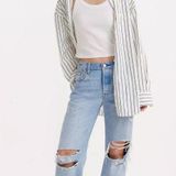 Levi's Levi’s Wedgie Ripped Straight-Leg Jeans Photo 0