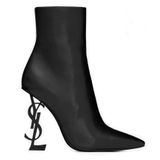 YSL Leather Boots Photo 0