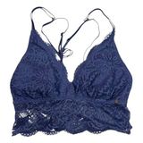 Lucky Brand blue lace strappy bralette Photo 0