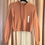 Sonoma NWT Size S Pale Pink Soft Cropped Hoodie Photo 0