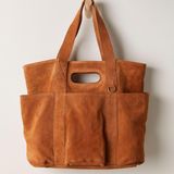 Free People Suede Caravan Tote Photo 0