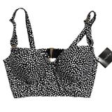 Smart & Sexy Longline Underwire Bikini Swim Top SIZE 34D Photo 0