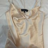 blush mark satin tank top Photo 0