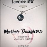Love this life NWT Mother Daughter Necklace Photo 0