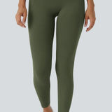 Halara  UltraSculpt SoCinched Tummy Control Butt Lifting Full Legging Woodland S Photo 0