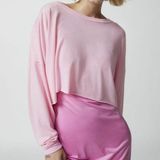 Out From Under NWOT  Addison Cozy Cropped Tee Photo 0