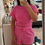 Elan Two Piece Terry Cloth Set Small Photo 0