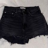 Abercrombie & Fitch high rise curve love mom shorts Photo 0