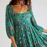 Free People Summer Picnic Mini Dress Photo 0