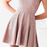 Silence + Noise Sinderella Sparkle Mini Dress Photo 0