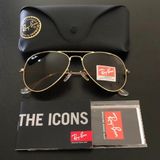Ray-Ban  Aviator Gold Frame RB3026 Photo 0