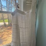 Altar'd State Altar’d State White Linen Dress  Photo 0