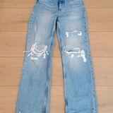 ZARA High Rise Wide Leg Denim Photo 0