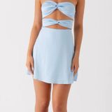 Peppermayo Tianna Mini Dress - Ice Blue Photo 0