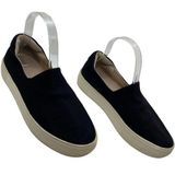 JSlides J/SLIDES Black Slip On Platform Sneakers Fabric Sneaker Slip Ons, 7.5 (7 1/2) Photo 0