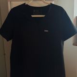 FIGS Women’s  Scrub Top Catarina Black Photo 0