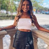 idem Ditto Black leather skort  Photo 0