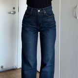 Reformation Jeans Elan Ultra High Rise Straight Leg Jean Photo 0