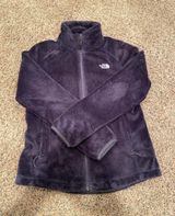 The North Face Fuzzy Gray Jacket Photo 0