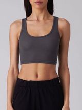 Talentless Waffle Knit Cropped Tank Top Photo 0
