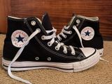 Converse Black Hi-Tops Photo 0