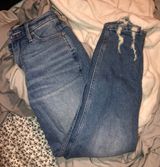 Hollister Vintage Stretch High Rise Mom Jeans Photo 0