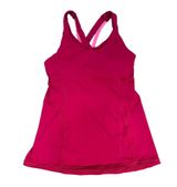 Lululemon Stash N Run Tank Ruby / Glossy Photo 0
