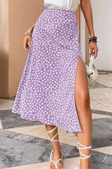 Purple Skirt Size L Photo 0