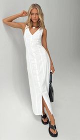 Princess Polly summer season maxi linen dress Photo 0