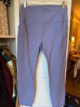 RBX Active Leggings Ankle Length Lilac Periwinkle Purple Photo 0