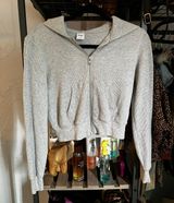 Aritzia TNA Waffle Crop Jacket Photo 0