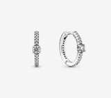 Pandora Sparkling Hoop Earrings Photo 0