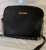 Steve Madden Black Leather Crossbody Photo 0