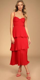 red Formal Dress Photo 0