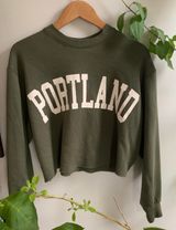 Wild Fable Cropped Sweatshirt Photo 0