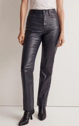 Madewell NWT The '90s Straight Jean in Midnight Blue Foil Size 26 Photo 0