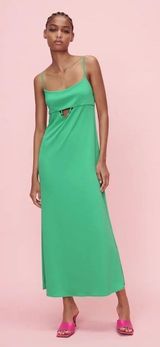 ZARA Cut Out Maxi Dress Photo 0