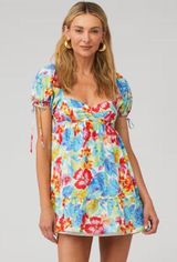 Amanda Uprichard Sicily Mini Dress Sorrento Photo 0