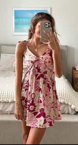 Floral Mini Dress Multi Photo 0